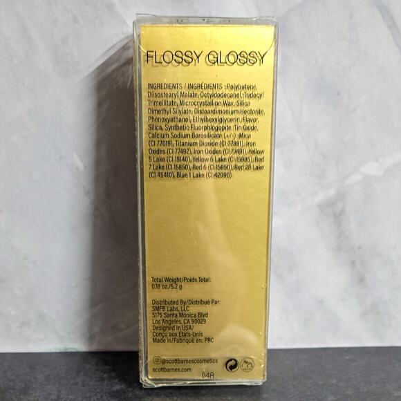 Scott Barnes New Flossy Glossy lip gloss in Blaze full size 5.2 g - Picture 3 of 9
